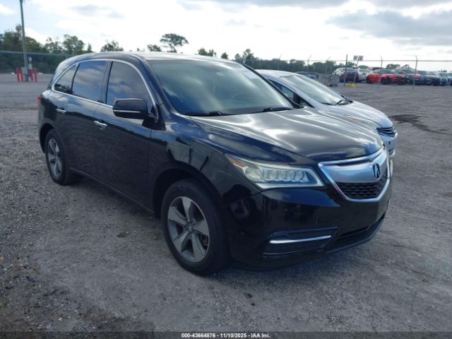 2015 ACURA MDX 5FRYD3H27FB009480 Photo 0
