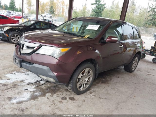 2009 ACURA MDX 2HNYD282X9H507726 Photo 1