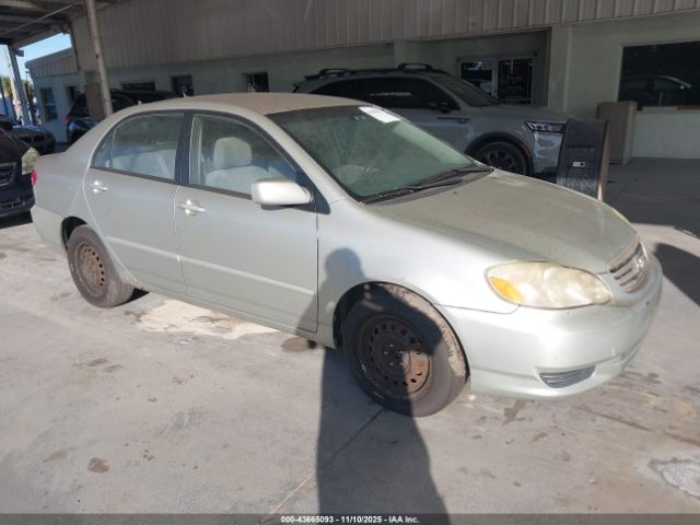 2004 TOYOTA COROLLA JTDBR32E042043904