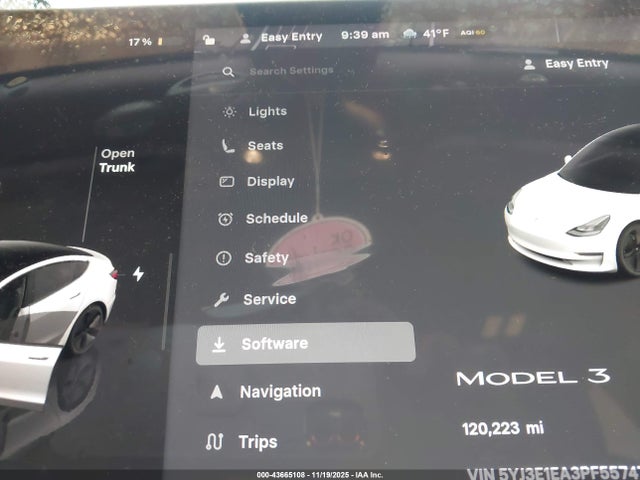 Продажа на аукционе авто 2023 Tesla Model 3 Rear-wheel Drive, vin: 5YJ3E1EA3PF557471, номер лота: 43665108