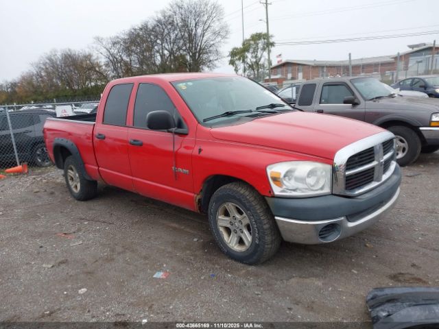 2008 DODGE RAM 1500 1D7HA18K28J206511