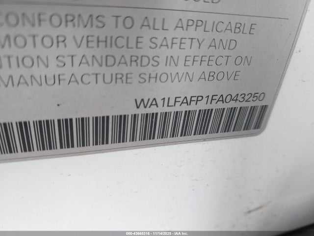 2015 AUDI Q5 WA1LFAFP1FA043250 Photo 8