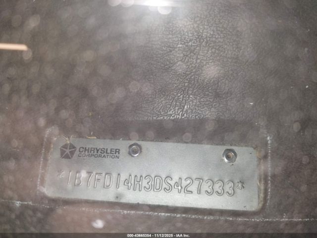 1983 DODGE D-SERIES 1B7FD14H3DS427333 Photo 8