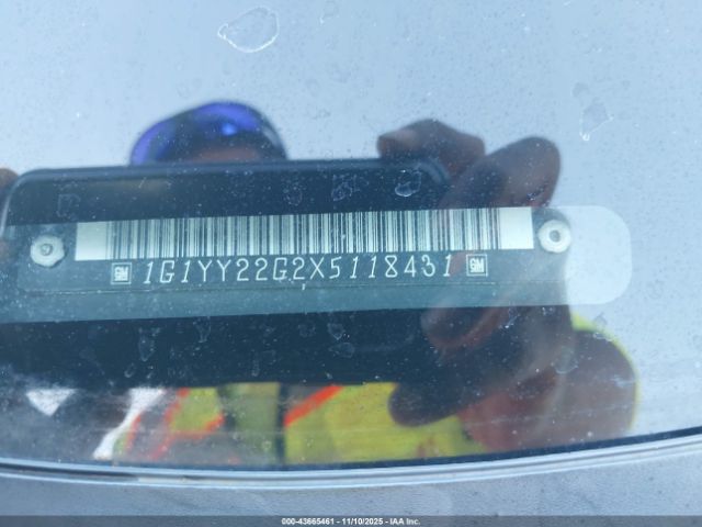 1999 CHEVROLET CORVETTE 1G1YY22G2X5118431 Photo 8