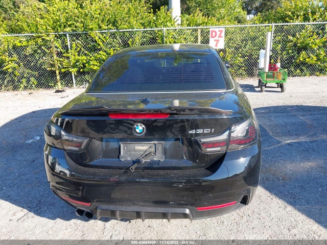 2017 Bmw 430i მანქანა იყიდება აუქციონზე, vin: WBA4U7C50H5D43556, აუქციონის ნომერი: 43665509