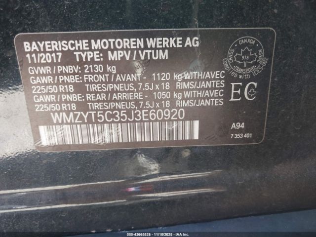 2018 MINI COUNTRYMAN WMZYT5C35J3E60920 Photo 8