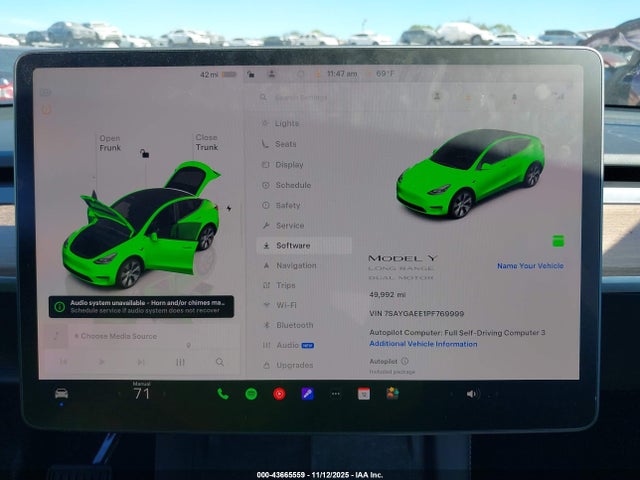 2023 TESLA MODEL Y 7SAYGAEE1PF769999 Photo 6