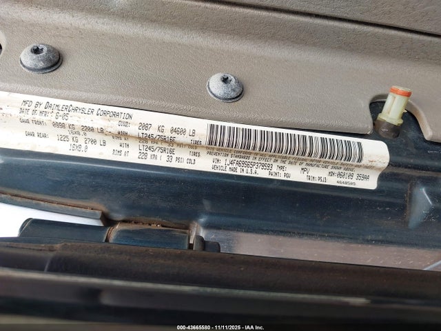 43665580 :رقم المزاد ، 1J4FA69S65P379593 vin ، 2005 Jeep Wrangler Rubicon مزاد بيع