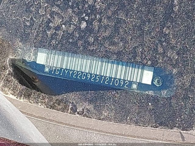 2002 CHEVROLET CORVETTE 1G1YY22G925121092 Photo 8