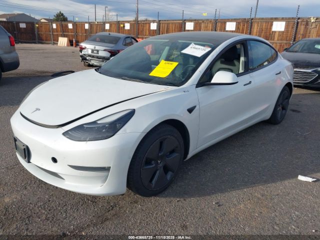2022 TESLA MODEL 3 5YJ3E1EB0NF194746 Photo 1
