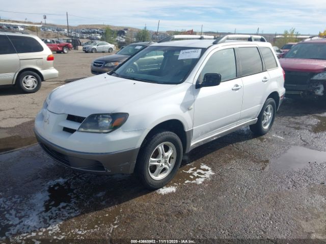 2004 MITSUBISHI OUTLANDER JA4LZ31F54U058301 Photo 1
