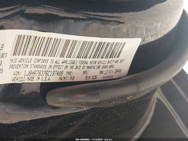 2006 JEEP GRAND CHEROKEE 1J8HR78376C197409 Photo 8