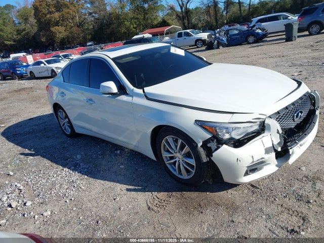 43666195 :رقم المزاد ، JN1BV7AP1EM686082 vin ، 2014 Infiniti Q50 Premium/sport مزاد بيع