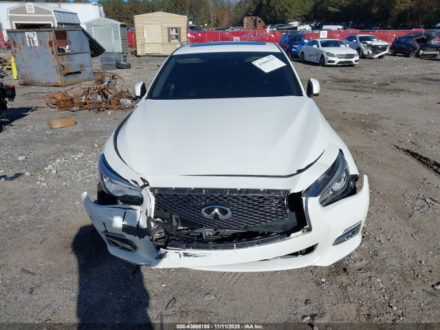 43666195 :رقم المزاد ، JN1BV7AP1EM686082 vin ، 2014 Infiniti Q50 Premium/sport مزاد بيع