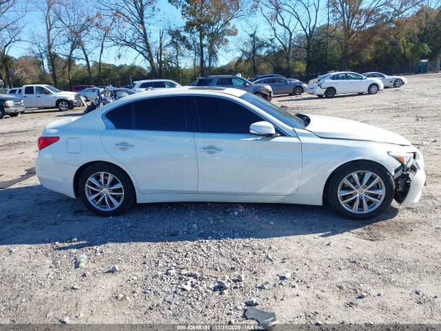 43666195 :رقم المزاد ، JN1BV7AP1EM686082 vin ، 2014 Infiniti Q50 Premium/sport مزاد بيع