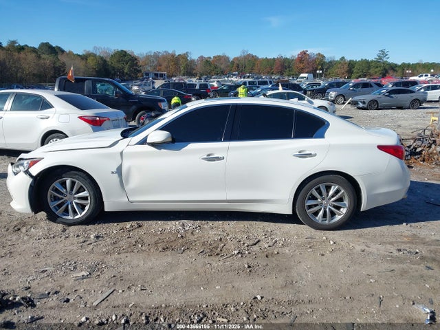 43666195 :رقم المزاد ، JN1BV7AP1EM686082 vin ، 2014 Infiniti Q50 Premium/sport مزاد بيع