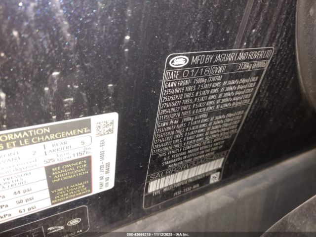 2018 LAND ROVER DISCOVERY SALRR2RV3JA054033 Photo 8