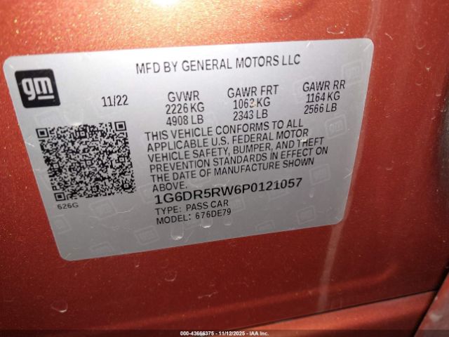 2023 CADILLAC CT5-V 1G6DR5RW6P0121057 Photo 8