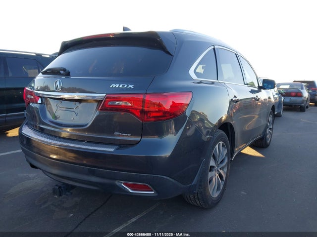 Продажа на аукционе авто 2016 Acura Mdx Technology   Acurawatch Plus Packages/technology Package, vin: 5FRYD4H41GB018328, номер лота: 43666488