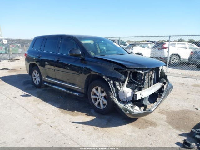 2013 TOYOTA HIGHLANDER 5TDZA3EH2DS036201