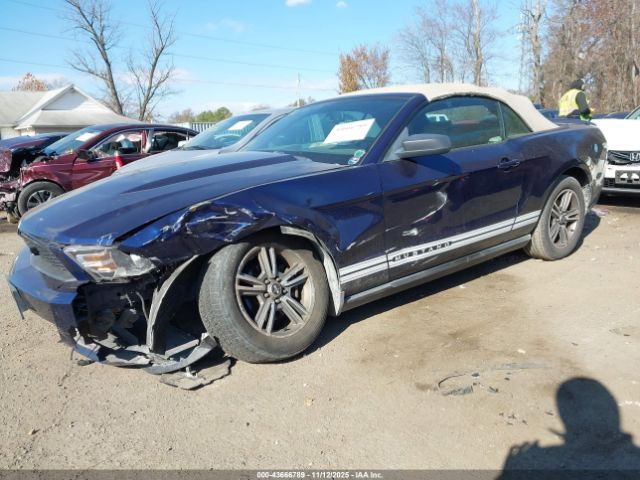 2010 FORD MUSTANG 1ZVBP8ENXA5109848 Photo 1