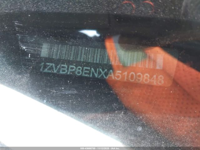 2010 FORD MUSTANG 1ZVBP8ENXA5109848 Photo 8