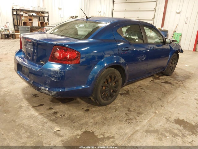 43666795 :رقم المزاد ، 1C3CDZAB2EN199699 vin ، 2014 Dodge Avenger Se مزاد بيع