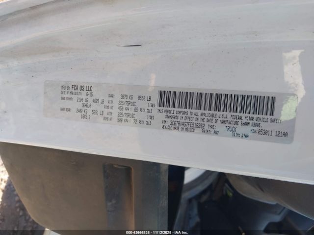 2015 RAM PROMASTER 1500 3C6TRVAG7FE516262 Photo 8