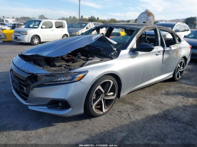 2022 HONDA ACCORD 1HGCV1F43NA025198 Photo 1
