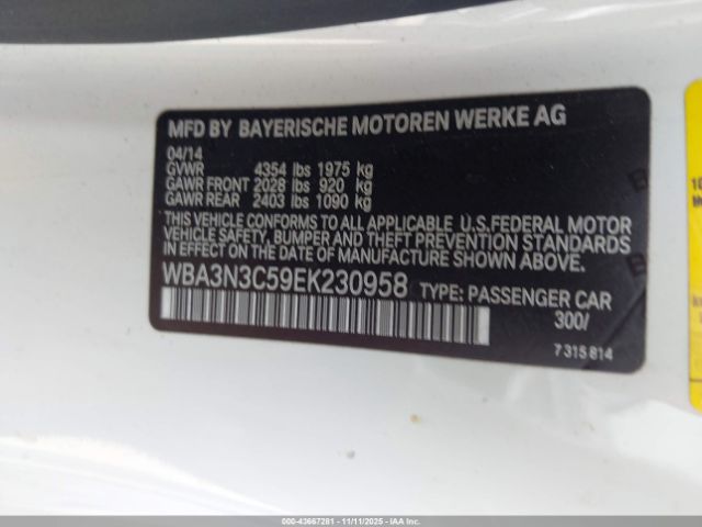 2014 BMW 428I WBA3N3C59EK230958 Photo 8