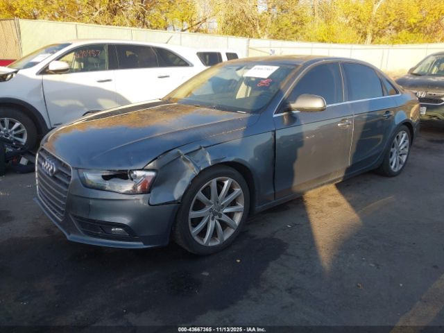 2013 AUDI A4 WAUEFBFL6DN023287 Photo 1