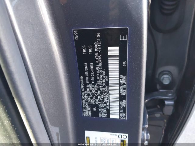 2024 LEXUS NX 350H JTJHKCEZ3R5010623 Photo 8