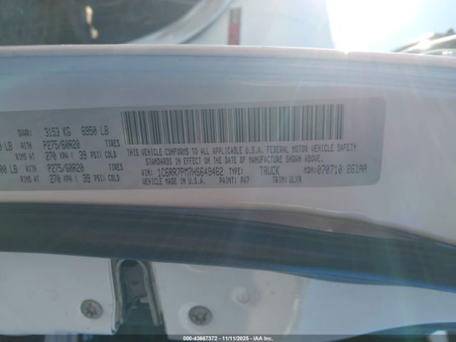 2017 RAM 1500 1C6RR7PM7HS649462 Photo 8