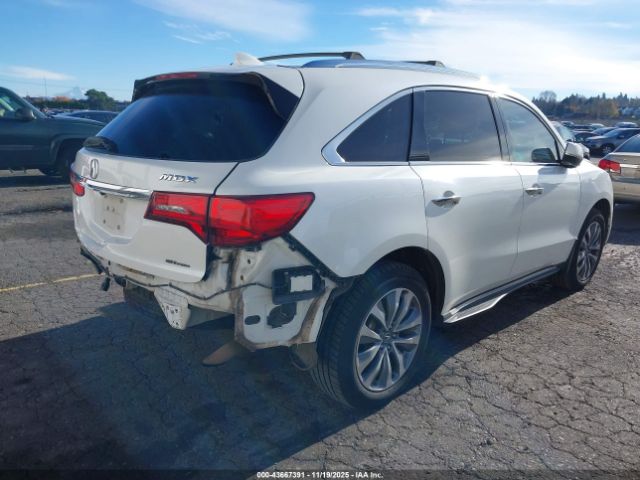 2014 ACURA MDX 5FRYD4H49EB029641 Photo 3
