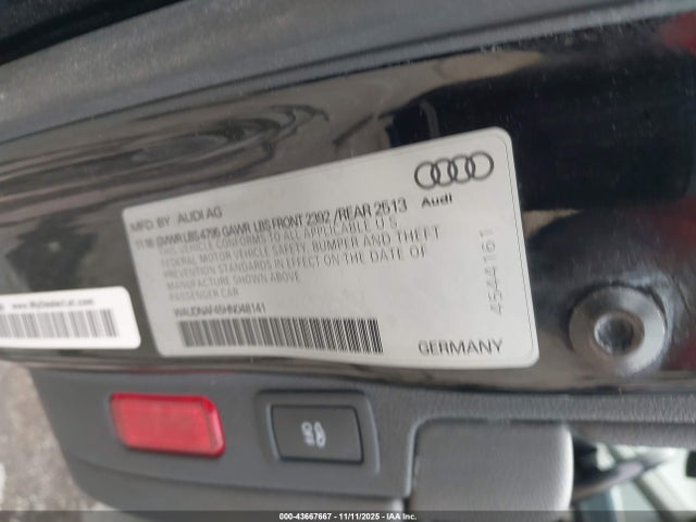 2017 AUDI A4 WAUDNAF45HN048141 Photo 8