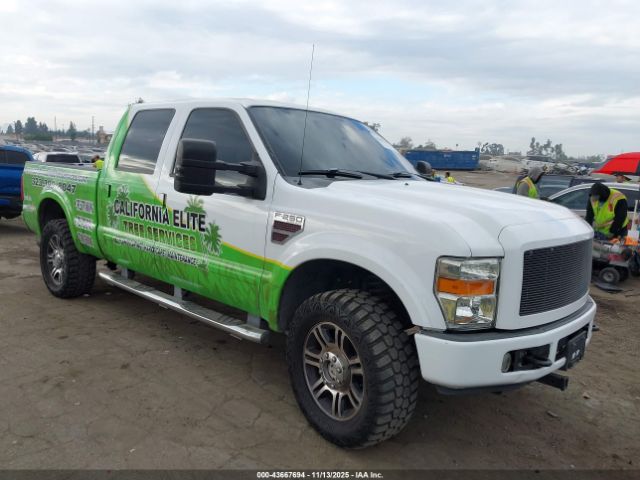 2008 FORD F-250 1FTSW21R78EB93813