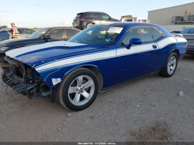2012 DODGE CHALLENGER 2C3CDYAG8CH239232 Photo 1