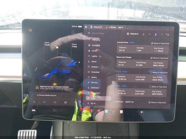 2022 TESLA MODEL Y 7SAYGDEF6NF318672 Photo 6