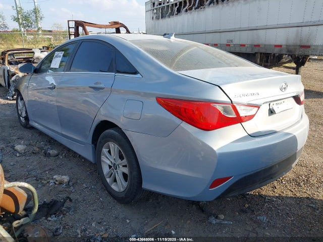 2014 Hyundai Sonata Gls მანქანა იყიდება აუქციონზე, vin: 5NPEB4AC4EH872756, აუქციონის ნომერი: 43668006