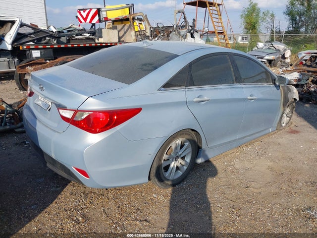 2014 Hyundai Sonata Gls მანქანა იყიდება აუქციონზე, vin: 5NPEB4AC4EH872756, აუქციონის ნომერი: 43668006