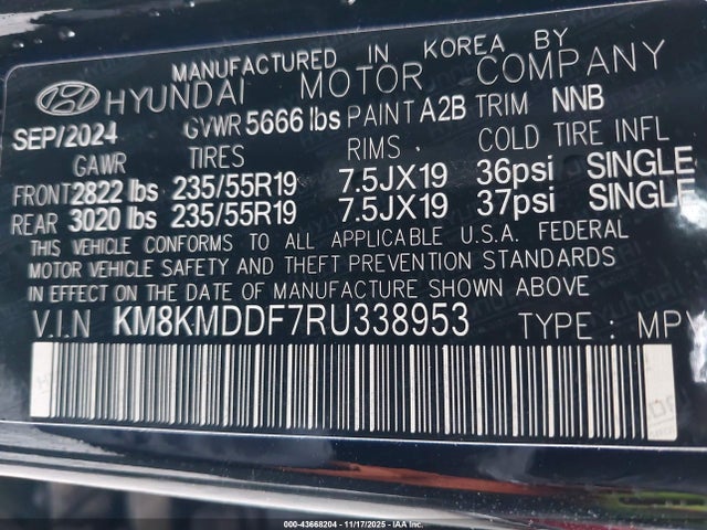 Hyundai IONIQ 5 SE 2024 KM8KMDDF7RU338953 Image 9
