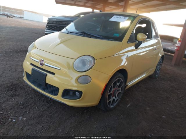 2012 FIAT 500 3C3CFFBR9CT115234 Photo 1