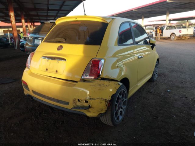 2012 FIAT 500 3C3CFFBR9CT115234 Photo 3