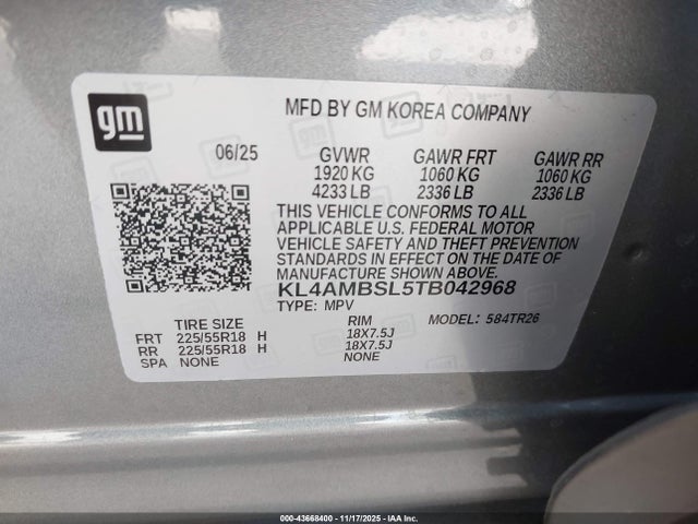 Buick Encore Gx Preferred Fwd 2026 KL4AMBSL5TB042968 Image 9