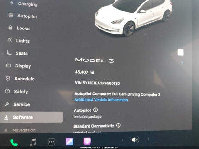 2023 TESLA MODEL 3 5YJ3E1EA3PF560130 Photo 6