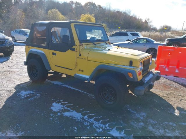 2000 JEEP WRANGLER 1J4FA29P4YP776180