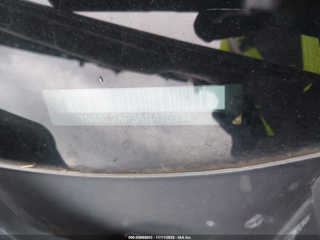 Aukcja sprzedaży 2010 Nissan Altima 2.5 S, vin: 1N4AL2AP3AN475994, numer aukcji: 43668802