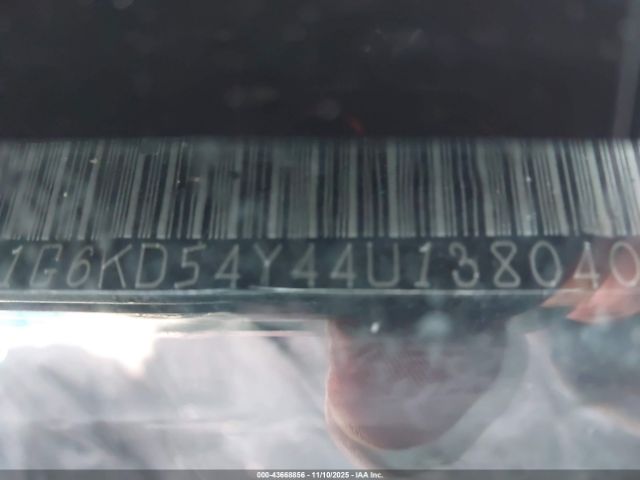 2004 CADILLAC DEVILLE 1G6KD54Y44U138040 Photo 8