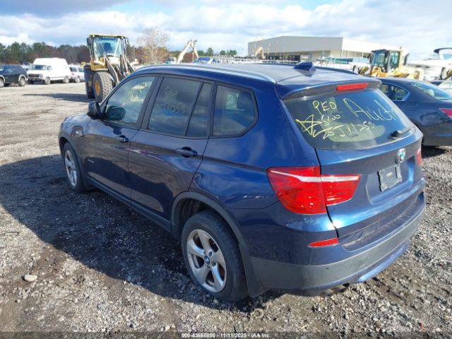 2011 BMW X3 5UXWX5C55BL707248 Photo 2