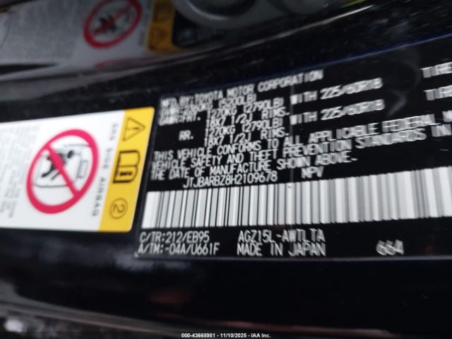 2017 LEXUS NX 200T JTJBARBZ8H2109678 Photo 8